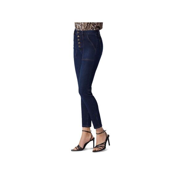 Joie | Jeans | Joie Womens Navy Pocketed Button Fly Skinny